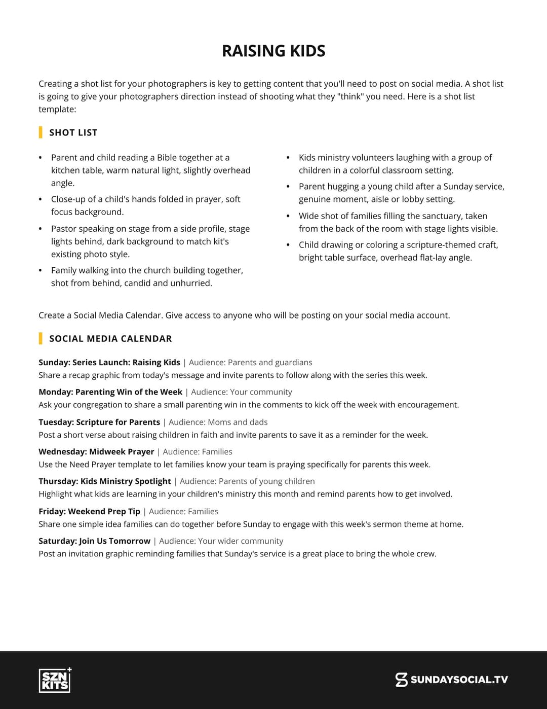 Style Guide preview