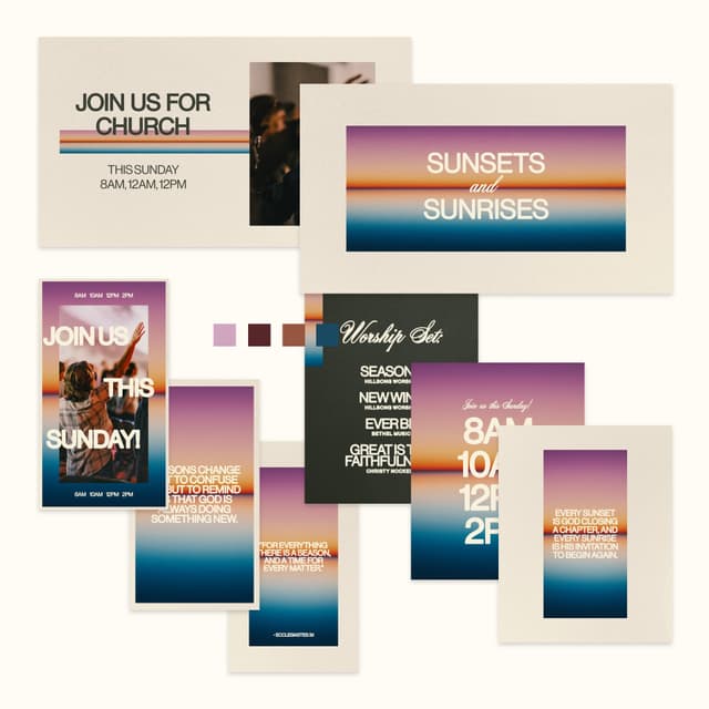 Sunsets and Sunrises