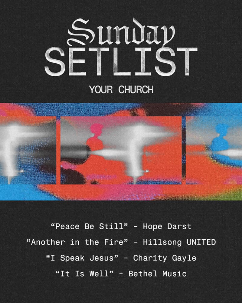 Worship Set Posts