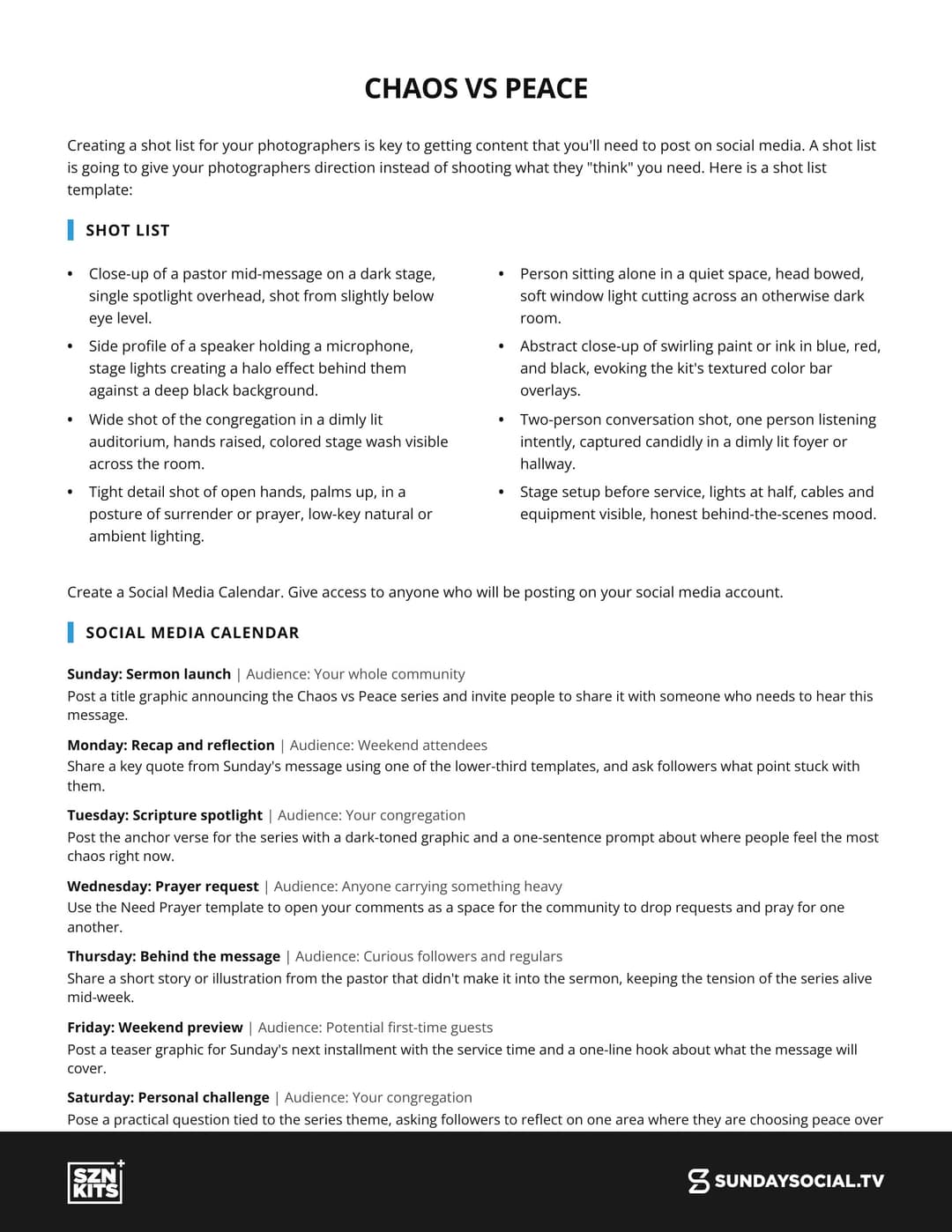 Style Guide preview