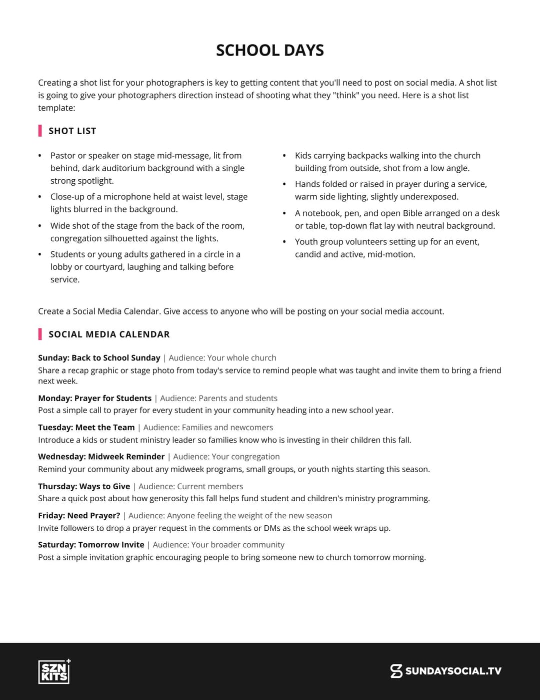 Style Guide preview