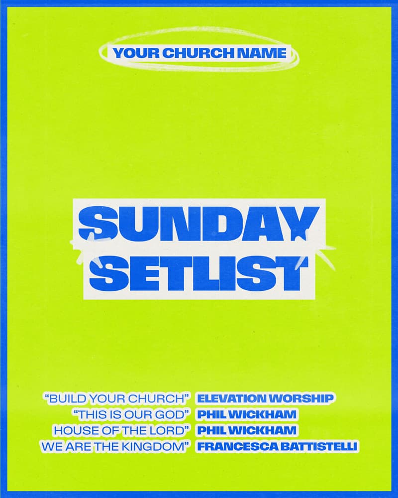Worship Set Posts