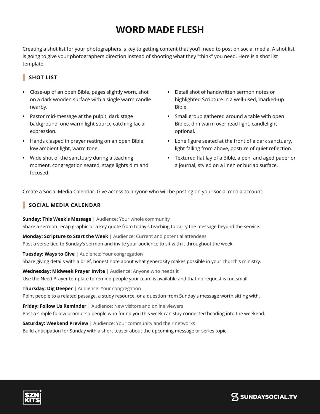 Style Guide preview