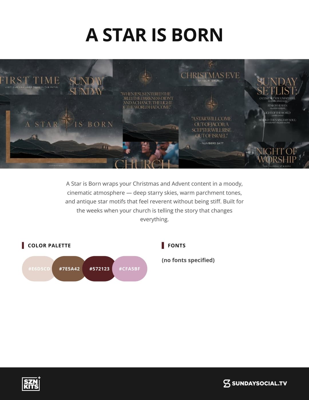 Style Guide preview