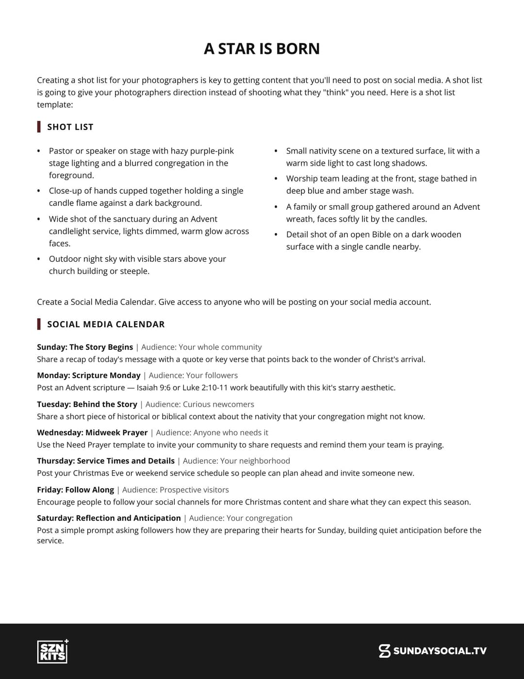 Style Guide preview