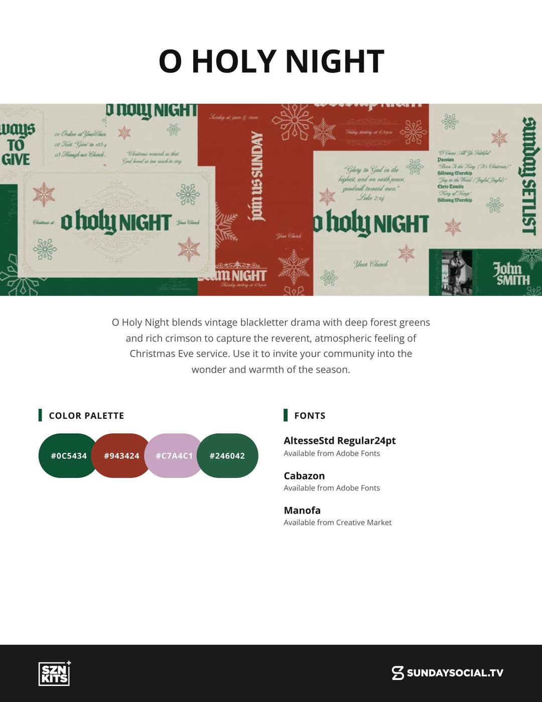 Style Guide preview