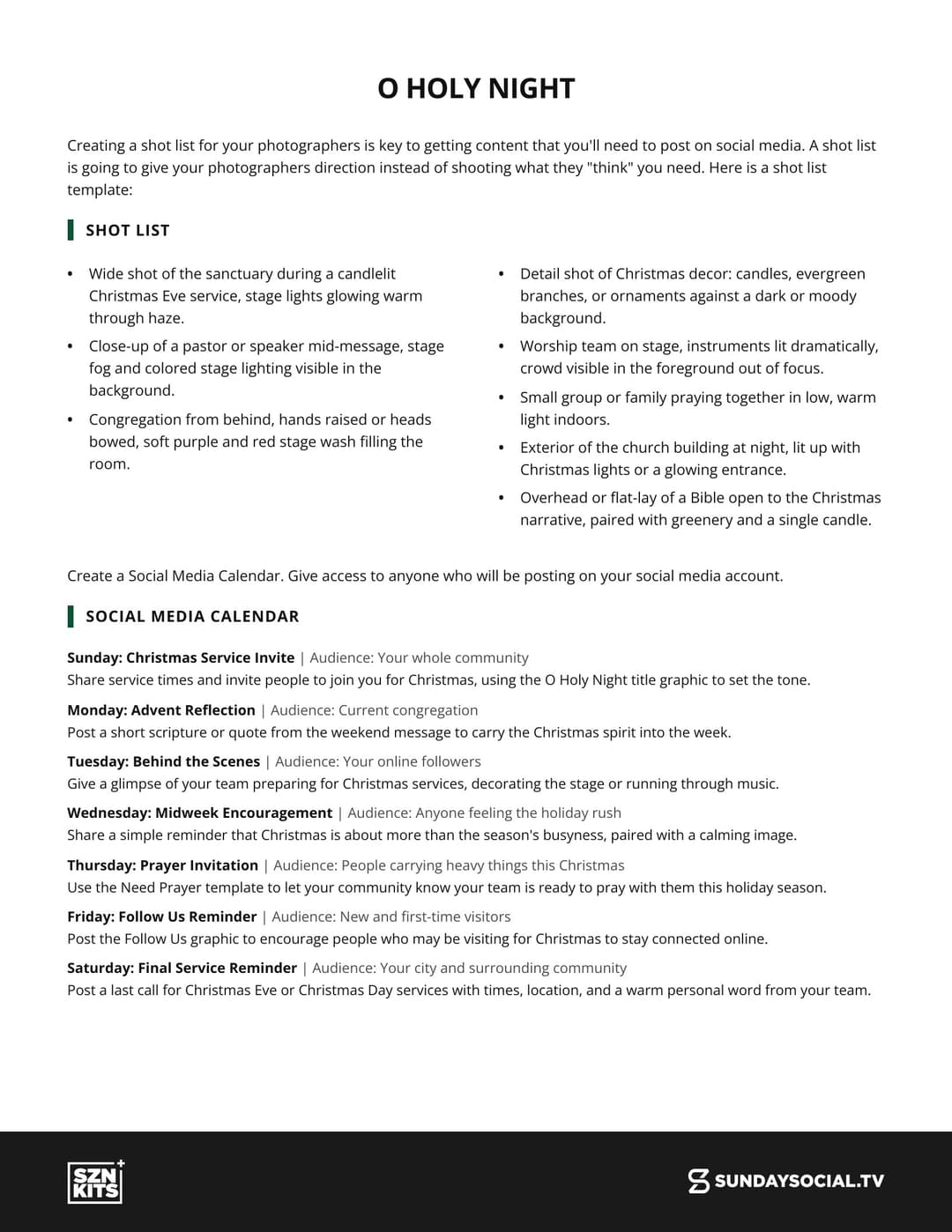 Style Guide preview