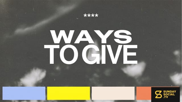 More Than Enough Grace | Slides, Give