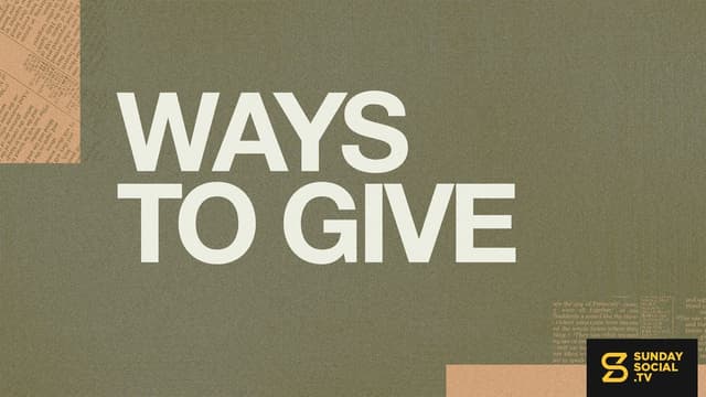 Word Made Flesh | Slides, Give