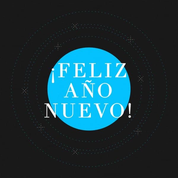 ¡Feliz Año Nuevo!