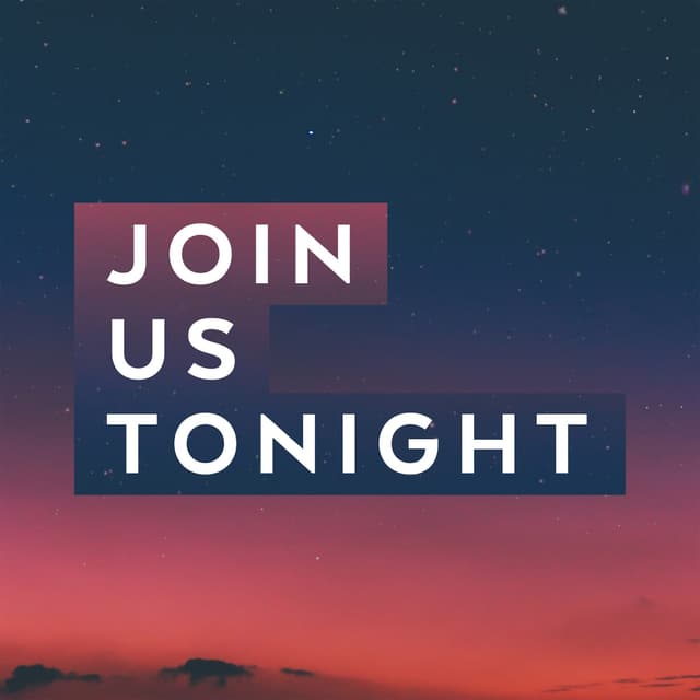 Join us tonight!