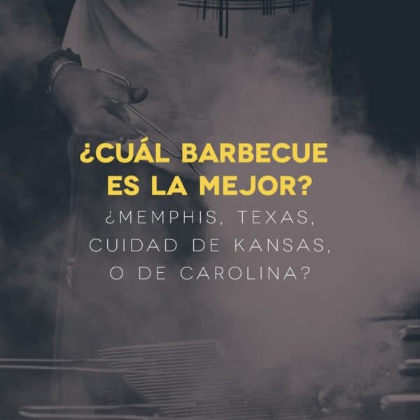 ¿Cuál Barbecue es la mejor? ¿Memphis, Texas, Cuidad de Kansas, o de Carolina?