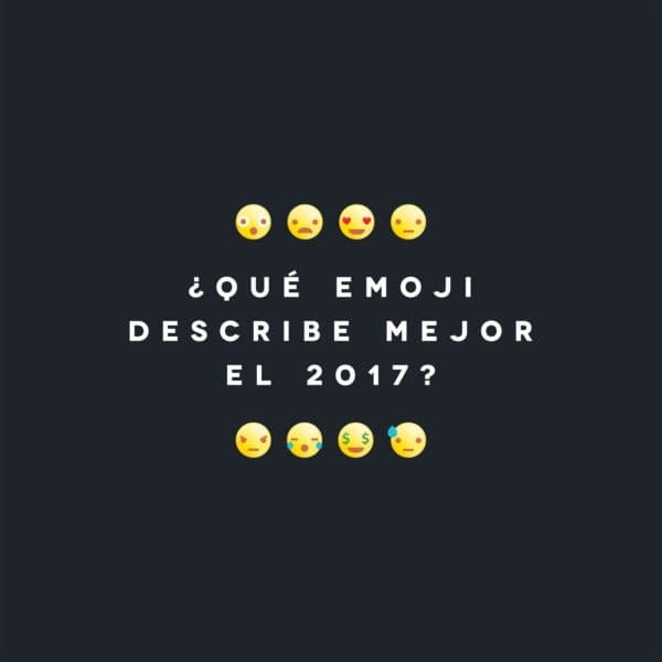 ¿Qué emoji describe mejor el 2017?