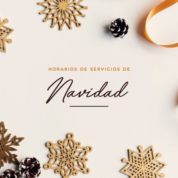 Horarios de Servicios de Navidad