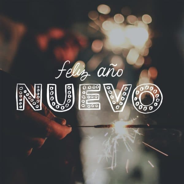 ¡Felíz Año Nuevo!