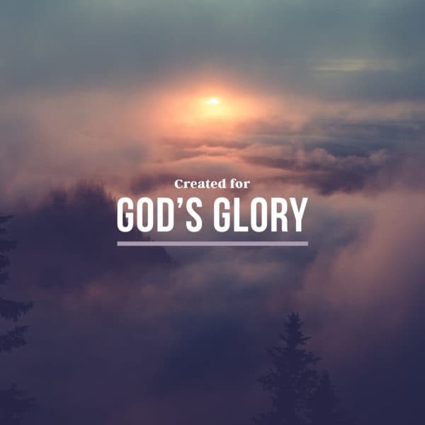 Created for God's Glory