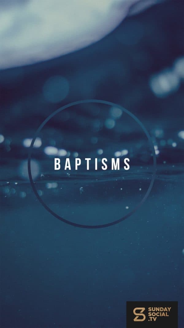 Baptisms