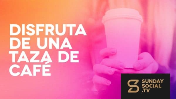 Disfruta de una taza de café