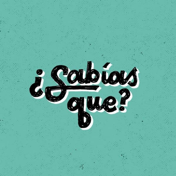 ¿Sabías que?