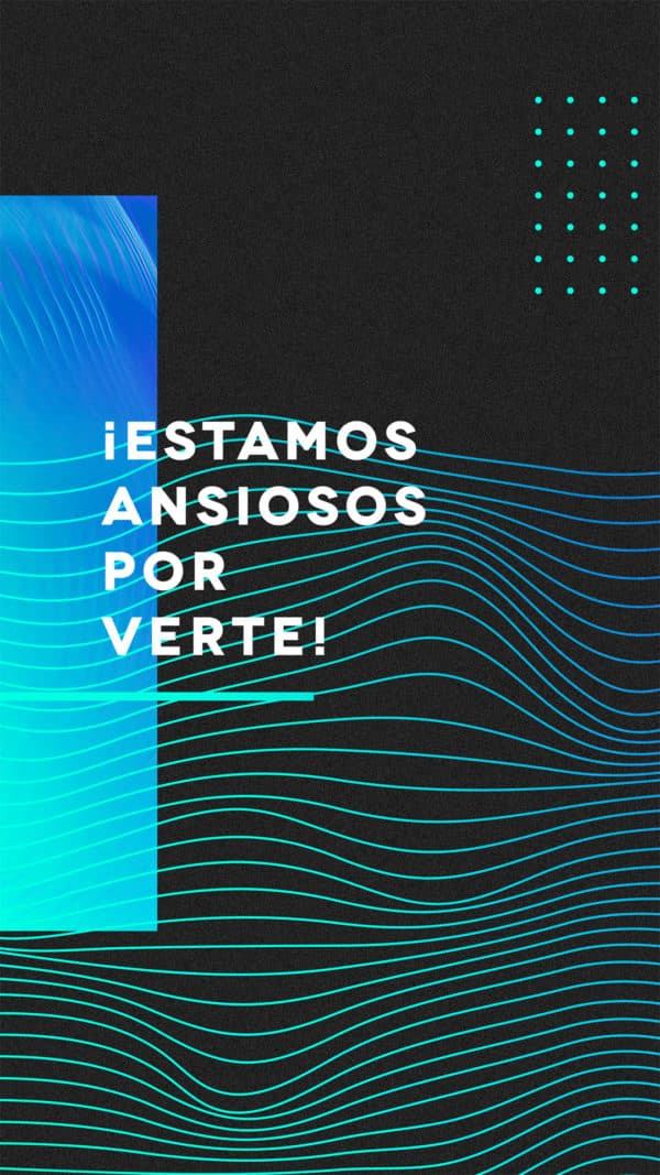¡Estamos ansiosos por verte!
