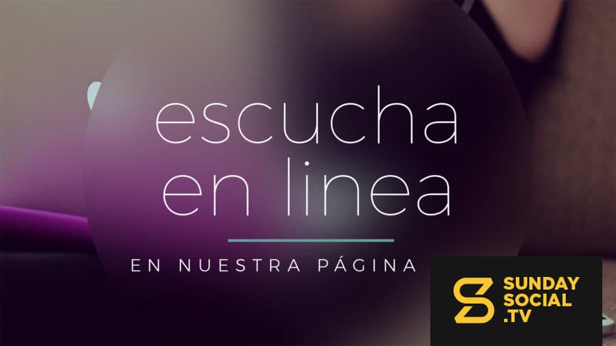 Escucha en linea. En nuestra página web.