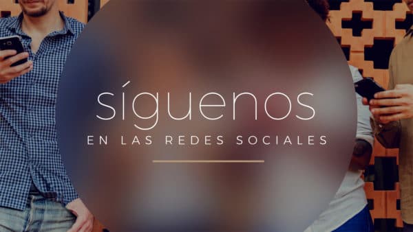 Síguenos en las redes sociales