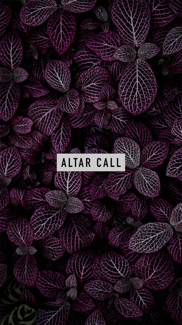 Altar Call
