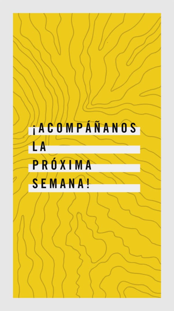 ¡Acompáñanos la próxima semana!