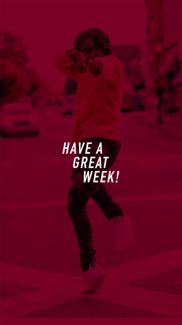 Have a great week!