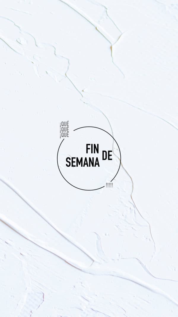 ¡Qué fin de semana!