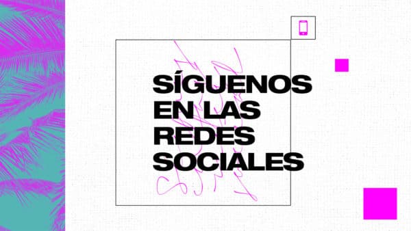 Síguenos en las redes sociales