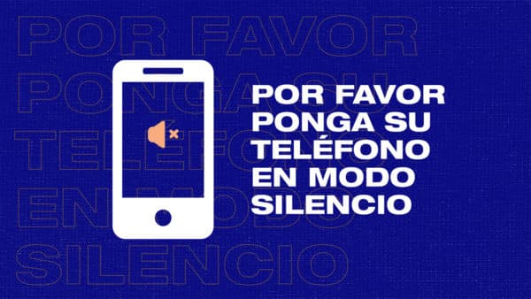 Por favor ponga su teléfono en modo silencio
