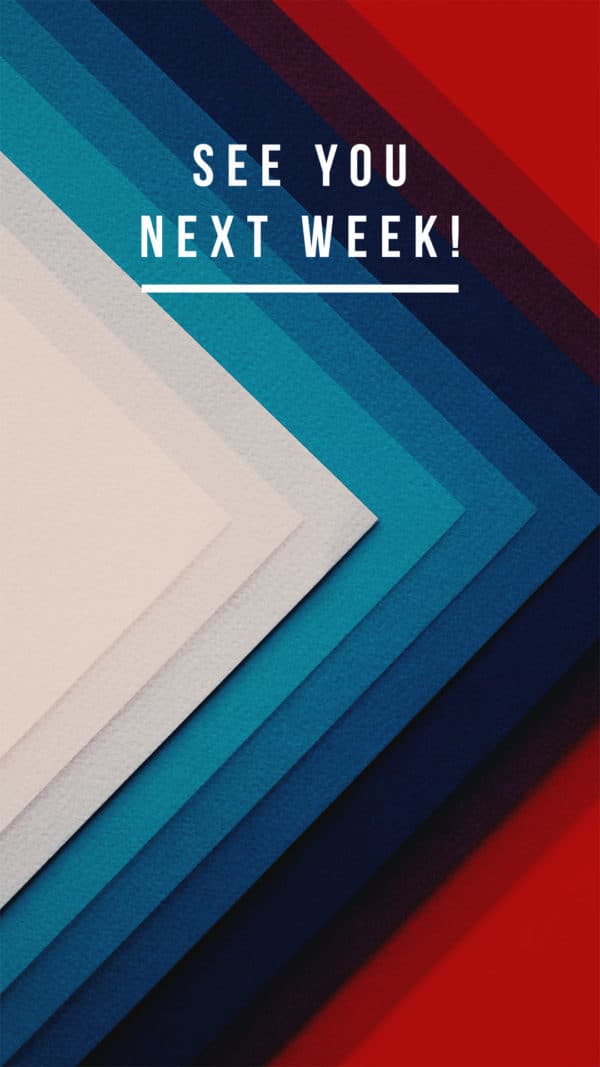 See you next week!