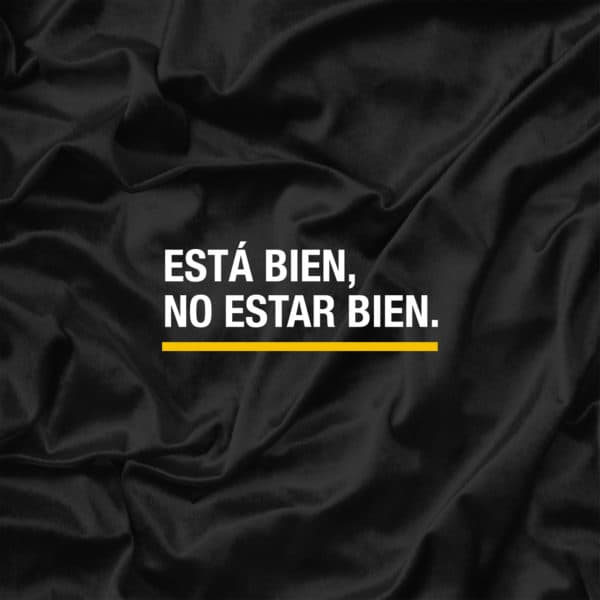 Está bien, no estar bien.