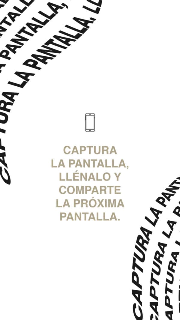 Captura la pantalla, llénalo y comparte la próxima pantalla.