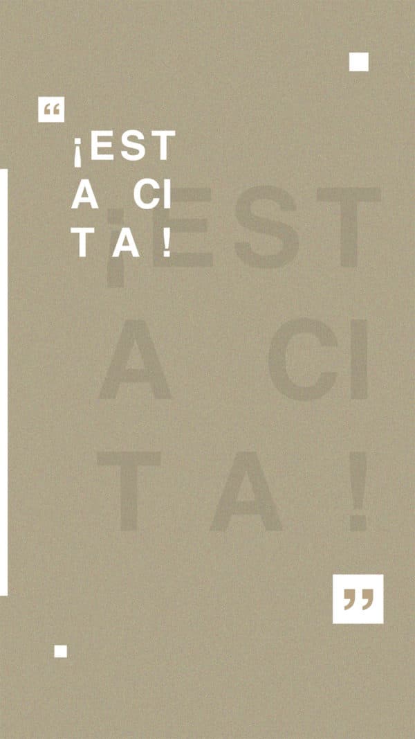 ¡Esta cita!