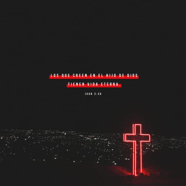 Los que creen en el Hijo de Dios tienen vida eterna - Juan 3:36