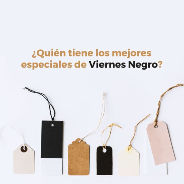 ¿Quién tiene los mejores especiales de Viernes Negro?