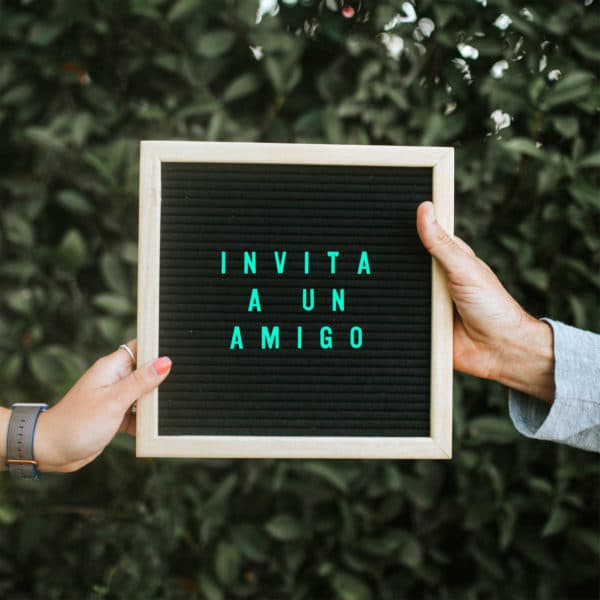 ¡Invita a un amigo!
