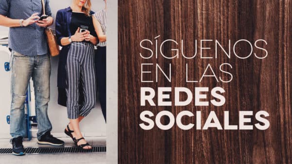 Síguenos en las redes sociales