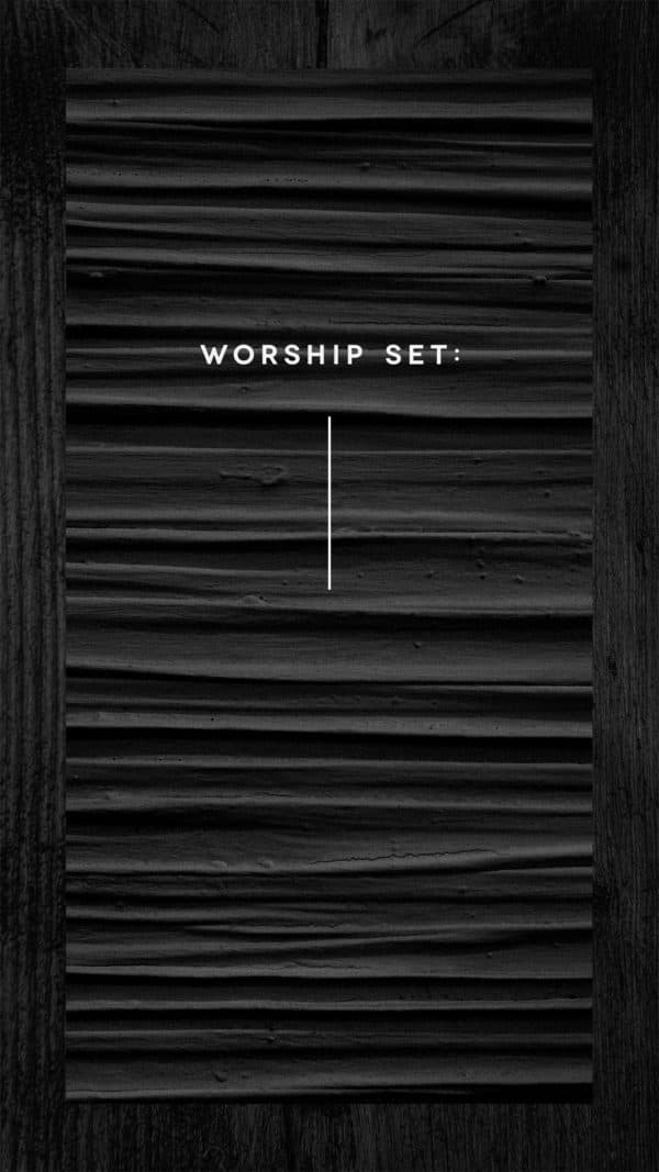 Worship set: