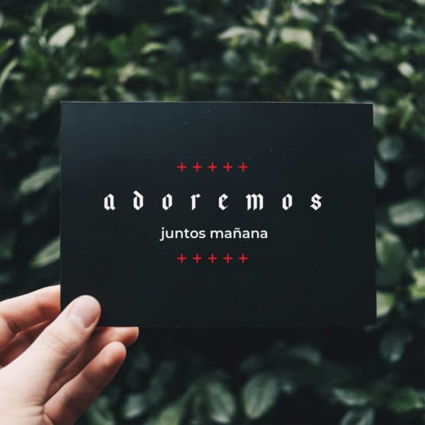 Adoremos juntos mañana.