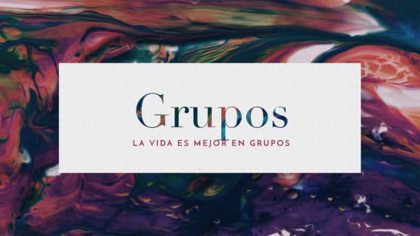 Grupos. La vida es mejor en grupos.