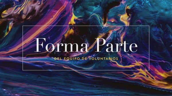Forma parte del equipo de voluntarios.