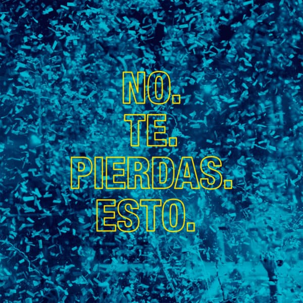 No. Te. Pierdas. Esto.