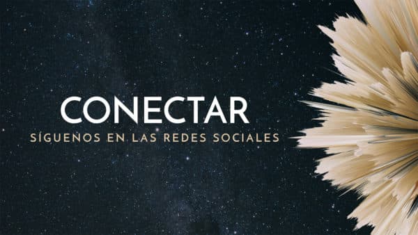 Conectar. Síguenos en las redes sociales.