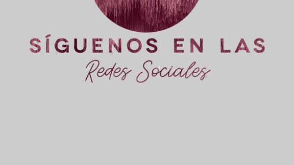 Síguenos en las redes sociales