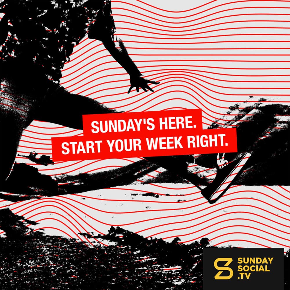 Sunday's here. Start your week right.