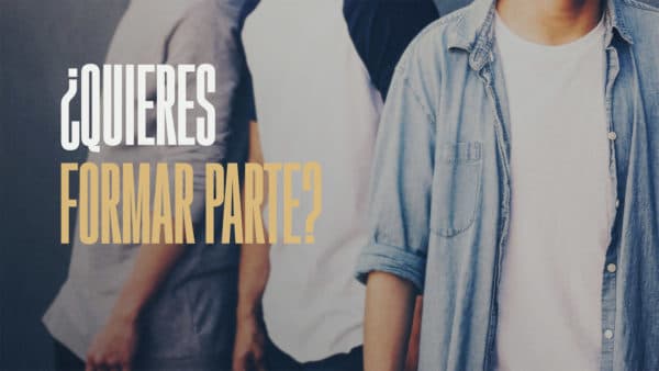 ¿Quieres formar parte?