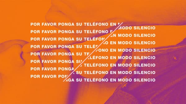 Por favor ponga su teléfono en modo silencio